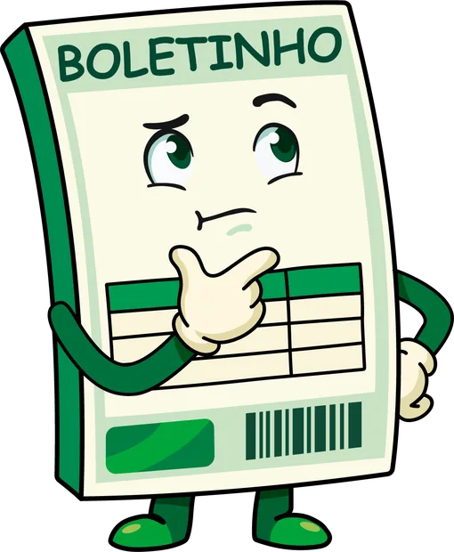 Sr. Boletinho pensativo